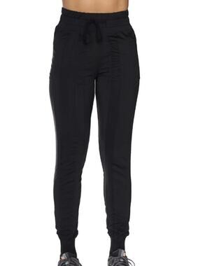 Agogie Women's Resistance Band Leggings, +40, Black, Size M